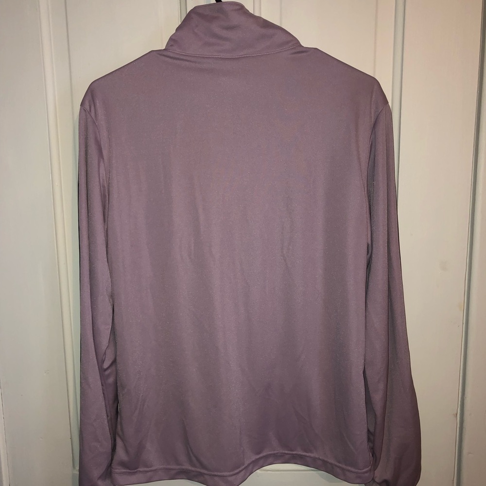 Lilac Adidas Zip Jacket - Picture 2 of 3